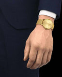 Tissot Everytime Gent Gold Dial Gold Mesh Bracelet Watch for Men - T143.410.33.021.00 Authentic Buy Shop Now