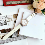 Versace Greca White Dial White Leather Strap Watch for Women - VELW00120 Authentic Buy Shop Now