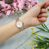 Tissot Le Locle Automatic Small Lady Silver Dial Two Tone Steel Strap Watch For Women - T41.2.183.33 Authentic Buy Shop Now
