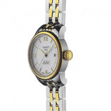 Tissot Le Locle Automatic Small Lady White Dial Two Tone Steel Strap Watch For Women - T41.2.183.34 Authentic Buy Shop Now