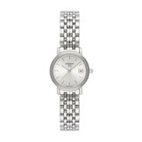 Tissot T Classic Desire White Dial Silver Steel Strap Watch for Women - T52.1.281.31 Authentic Buy Shop Now