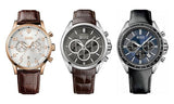 Hugo Boss Driver Sport Chronograph Blue Dial Black Leather Strap Watch for Men - 1513077 Authentic Buy Shop Now