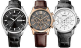 Hugo Boss Jet Grey Dial Brown Leather Strap Watch for Men - 1513281 Authentic Buy Shop Now