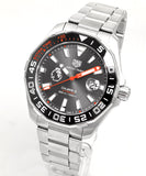 Tag Heuer Aquaracer Calibre 5 Premiere League Edition Black Dial Silver Stainless Steel Watch for Men - WAY201D.BA0927 Authentic Buy Shop Now