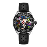 Tag Heuer Formula 1 Alec Monopoly Special Edition Black Rubber Strap Watch for Men - WAZ1117.FT8023 Authentic Buy Shop Now