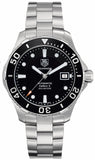 Tag Heuer Aquaracer Automatic Caliber 5 Black Dial Silver Steel Strap Watch for Men - WAN2110.BA0822 Authentic Buy Shop Now