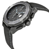 Tag Heuer Aquaracer Automatic Chronograph Special Edition Titanium Grey Dial Black Leather Strap Watch for Men - CAY218B.FC6370 Authentic Buy Shop Now
