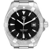 Tag Heuer Aquaracer Black Dial Watch for Men - WAY1110.BA0928 Authentic Buy Shop Now