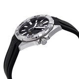 Tag Heuer Aquaracer Quartz Black Dial Black Rubber Strap Watch for Men - WBD1110.FT8021 Authentic Buy Shop Now