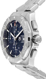 Tag Heuer Aquaracer Caliber 16 Automatic Chronograph Blue Dial Silver Steel Strap Watch for Men - CAY2112.BA0927 Authentic Buy Shop Now