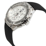 Tag Heuer Aquaracer Chronograph White Dial Black Rubber Strap Watch for Men - CAY1111.FT6041 Authentic Buy Shop Now