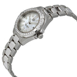 Tag Heuer Aquaracer Diamonds Mother of Pearl White Dial Silver Steel Strap Watch for Women - WBD1413.BA0741 Authentic Buy Shop Now