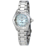 Tag Heuer Aquaracer Diamonds Mother of Pearl Dial Silver Steel Strap Watch for Women - WBD1414.BA0741 Authentic Buy Shop Now