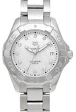 Tag Heuer Aquaracer Diamonds Mother of Pearl Dial Silver Steel Strap Watch for Women - WBD131B.BA0748 Authentic Buy Shop Now