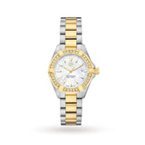 Tag Heuer Aquaracer Diamonds Mother of Pearl Dial Two Tone Steel Strap Watch for Women - WBD1421.BB0321 Authentic Buy Shop Now