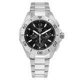 Tag Heuer Aquaracer Professional 200 Date Black Dial Silver Steel Strap Watch for Men - CBP1110.BA0627 Authentic Buy Shop Now
