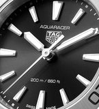 Tag Heuer Aquaracer Professional 200 Quartz Black Dial Silver Steel Strap Watch for Women - WBP1410.BA0622 Authentic Buy Shop Now
