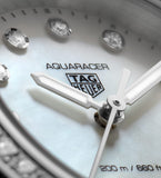 Tag Heuer Aquaracer Professional 200 Quartz Diamond Mother of Pearl Dial Silver Steel Strap Watch for Women - WBP1417.BA0622 Authentic Buy Shop Now
