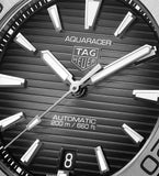 Tag Heuer Aquaracer Professional 200 Automatic Black Dial Silver Steel Strap Watch for Men - WBP2110.BA0627 Authentic Buy Shop Now