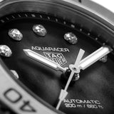 Tag Heuer Aquaracer Professional 200 Automatic Black Dial Silver Steel Strap Watch for Men - WBP2410.BA0622 Authentic Buy Shop Now