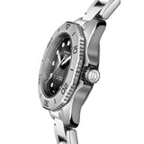 Tag Heuer Aquaracer Professional 200 Automatic Black Dial Silver Steel Strap Watch for Men - WBP2410.BA0622 Authentic Buy Shop Now