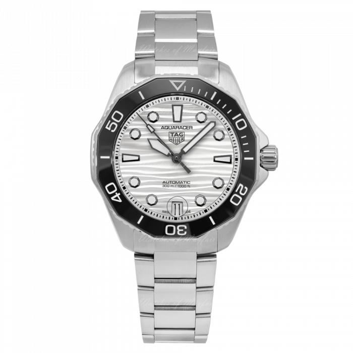 Tag Heuer Aquaracer Professional 300 Automatic White Dial Silver Steel Strap Watch for Men - WBP231C.BA0626 Authentic Buy Shop Now