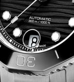 Tag Heuer Aquaracer Professional 300 Automatic Black Dial Silver Steel Strap Watch for Women - WBP231D.BA0626 Authentic Buy Shop Now