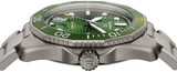 Tag Heuer Aquaracer Professional 300 Automatic Green Dial Silver Steel Strap Watch for Men - WBP208B.BF0631 Authentic Buy Shop Now