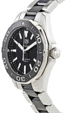 Tag Heuer Aquaracer Quartz Black Dial Two Tone Steel Strap Watch for Men - WAY131A.BA0913 Authentic Buy Shop Now
