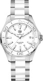 Tag Heuer Aquaracer White Dial Watch for Women - WAY131B.BA0914 Authentic Buy Shop Now