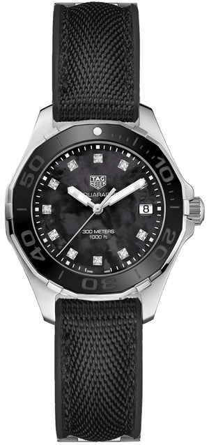 Tag Heuer Aquaracer Black Mother of Pearl Dial Watch for Women - WAY131M.FT6092 Authentic Buy Shop Now