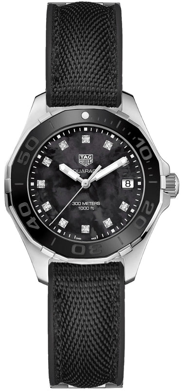 Tag Heuer Aquaracer Black Mother of Pearl Dial Watch for Women - WAY131M.FT6092 Authentic Buy Shop Now