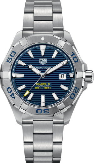 Tag Heuer Aquaracer Blue Dial Watch for Men - WAY2012.BA0927 Authentic Buy Shop Now