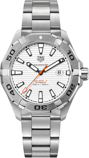 Tag Heuer Aquaracer White Dial Watch for Men - WAY2013.BA0927 Authentic Buy Shop Now