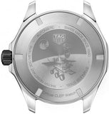 Tag Heuer Aquaracer Calibre 5 Moon Black Dial Black Nylon Strap Watch for Men - WAY201J.FC6370 Authentic Buy Shop Now