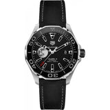 Tag Heuer Aquaracer Calibre 5 Moon Black Dial Black Nylon Strap Watch for Men - WAY201J.FC6370 Authentic Buy Shop Now