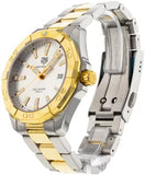 Tag Heuer Aquaracer Silver Dial Two Tone Steel Strap Watch for Women - WBD1120.BB0930 Authentic Buy Shop Now