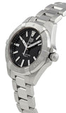 Tag Heuer Aquaracer Black Dial Silver Steel Strap Watch for Women - WBD1310.BA0740 Authentic Buy Shop Now