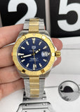 Tag Heuer Aquaracer Calibre 5 Blue Dial Two Tone Steel Strap Watch for Women - WBD2120.BB0930 Authentic Buy Shop Now