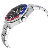 Tag Heuer Aquaracer GMT Caliber 7 Pepsi Black Dial Silver Steel Strap Watch for Men - WAY201F.BA0927 Authentic Buy Shop Now