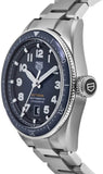 Tag Heuer Autavia Automatic Blue Dial Silver Steel Strap Watch for Men - WBE5116.EB0173 Authentic Buy Shop Now