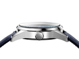 Tag Heuer Carrera Calibre 5 Automatic Blue Dial Blue Leather Strap Watch for Men - WAR201E.FC6292 Authentic Buy Shop Now