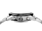 Tag Heuer Carrera Automatic Chronograph Black Dial Silver Steel Strap Watch for Men - CBM2110.BA0651 Authentic Buy Shop Now