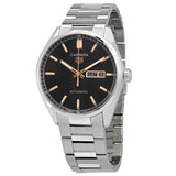 Tag Heuer Carrera Day Date Black Dial Silver Steel Strap Watch for Men - WBN2013.BA0640 Authentic Buy Shop Now