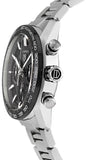 Tag Heuer Carrera Automatic Chronograph Black Dial Silver Steel Strap Watch for Men - CBN2A1B.BA0643 Authentic Buy Shop Now