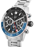 Tag Heuer Carrera Chronograph Blue Dial Silver Steel Strap Watch for Men - CBG2A1Z.BA0658 Authentic Buy Shop Now