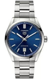 Tag Heuer Carrera Date Blue Dial Silver Steel Strap Watch for Men - WBN2112.BA0639 Authentic Buy Shop Now