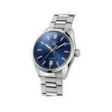 Tag Heuer Carrera Date Blue Dial Silver Steel Strap Watch for Men - WBN2112.BA0639 Authentic Buy Shop Now