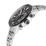 Tag Heuer Carrera Automatic Chronograph Black Dial Silver Steel Strap Watch for Men - CBN2A1B.BA0643 Authentic Buy Shop Now