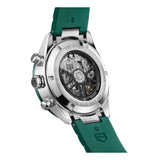 Tag Heuer Carrera Chronograph 44mm Green Dial Green Steel Strap Watch for Men - CBN2A1N.FT6238 Authentic Buy Shop Now